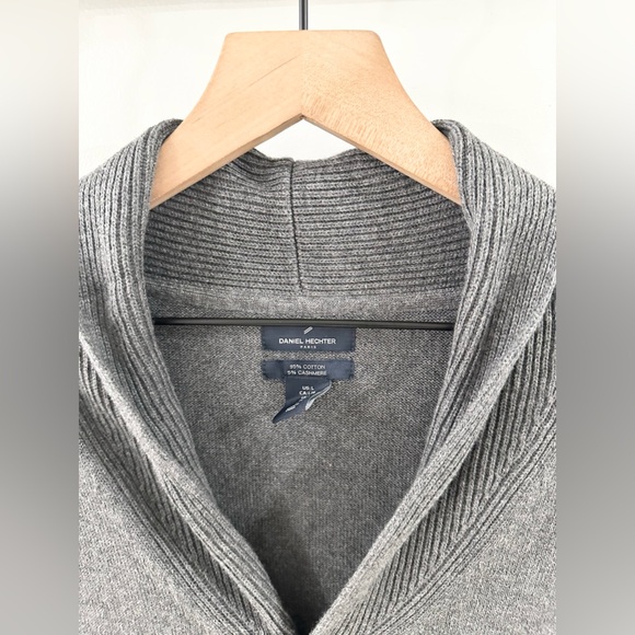 Daniel Hechter Men’s Cardigan Gray Size Large - Picture 4 of 5